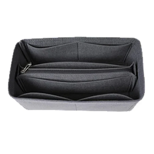 Felt Bag Liner For Hermes H-Birkin 25 30 35 Handbag Felt Cloth Cosmetic Bag Support Type Shockproof Female Bag Makeup