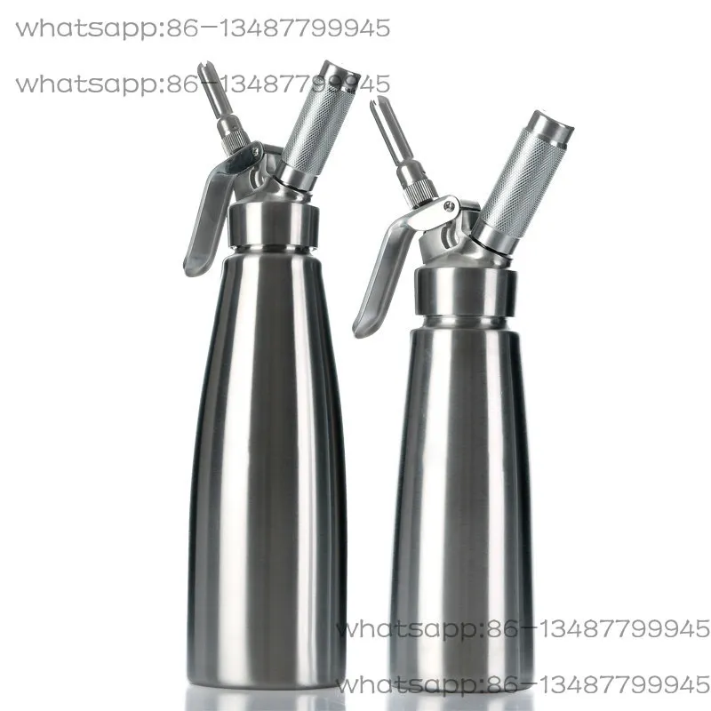 

Коммерческий сифон-пистолет для взбивания сливок из нержавеющей стали с насадкой для кофе и молочных коктейлей, алюминиевый, для приготовления сливок и пены