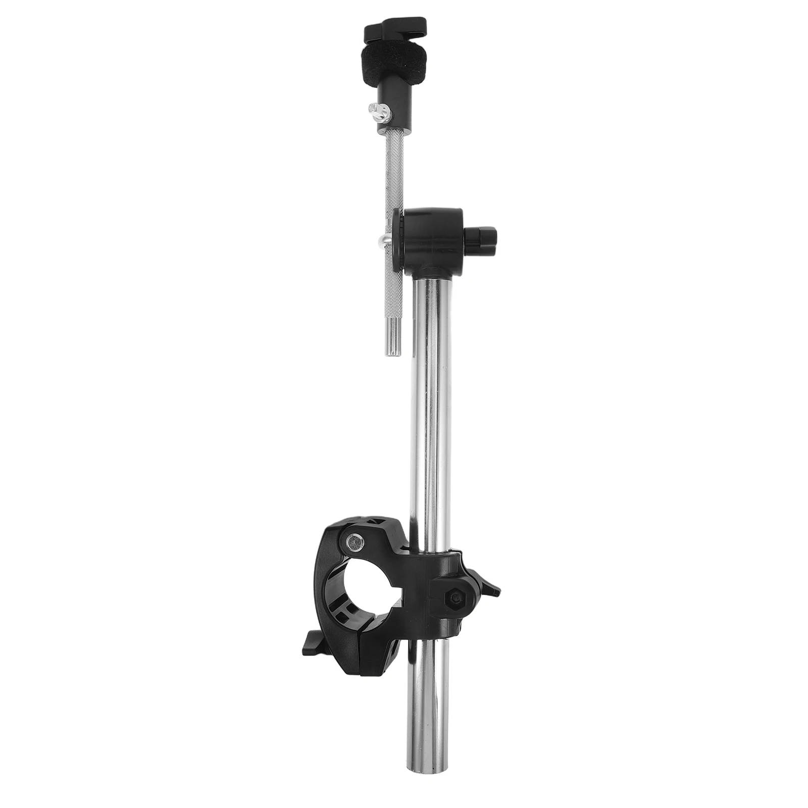 حامل الصنج الإلكتروني العالمي، مع حامل مشبك الصنج، حامل تثبيت دعامة ذراع الطبل الإلكتروني