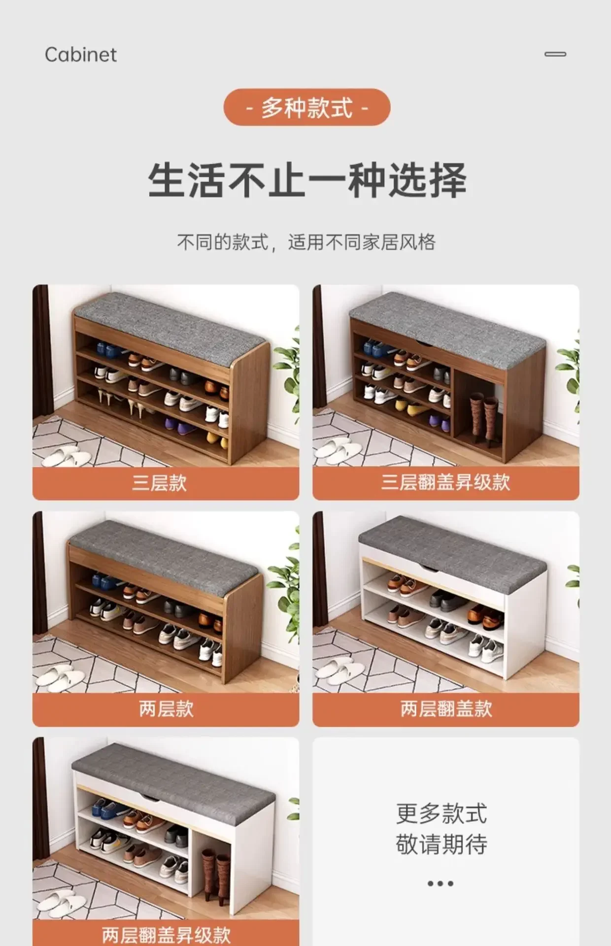 2024 New Popular Dustproof Simple Storage Outside The Door Shoe Cabinet Shoe Rack Household Small Narrow Door Indoor Rack