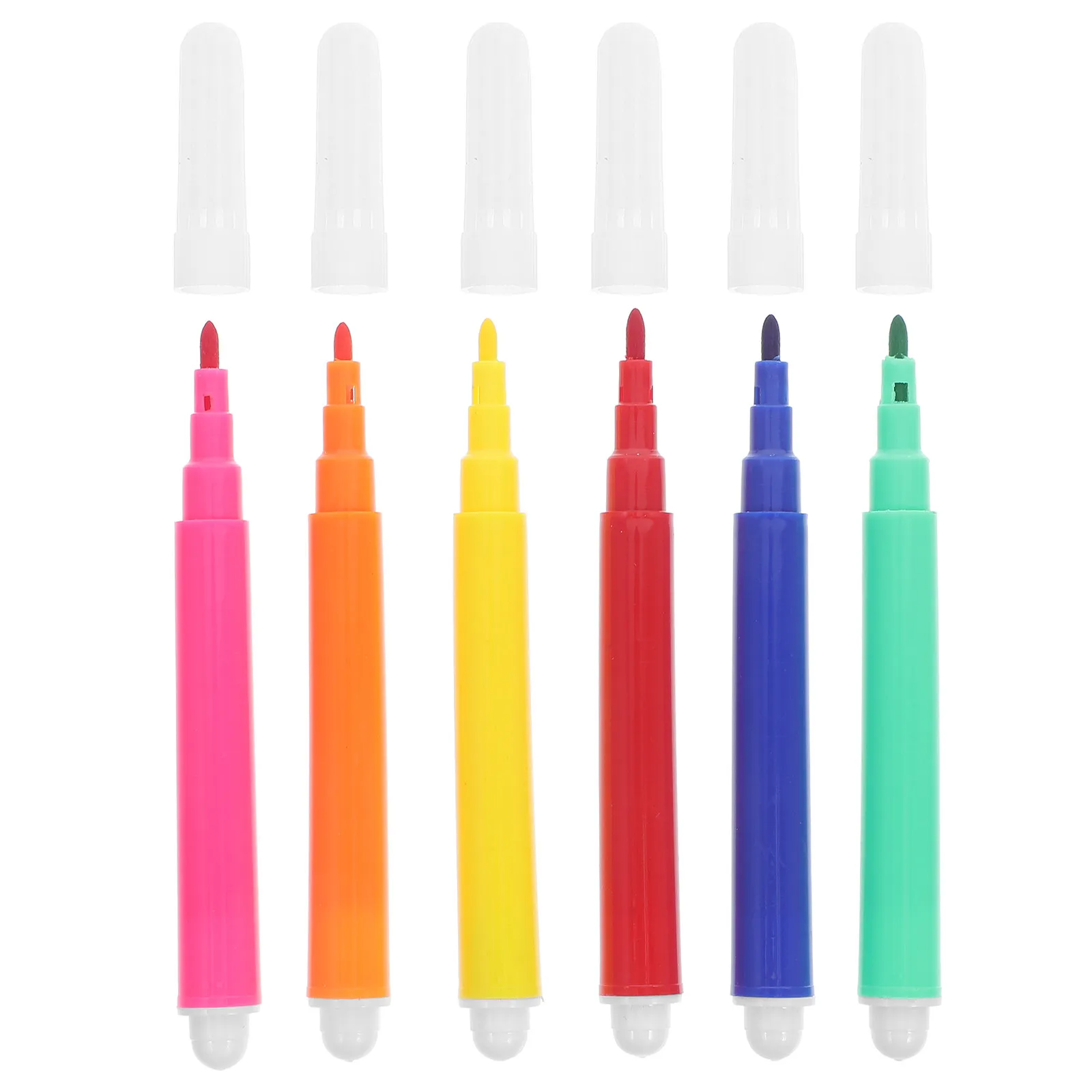 

12Pack Watercolor Marker Pens for Children Bright Colors Comfortable Grip Ideal for School Home Kindergarten Drawing Writing Art