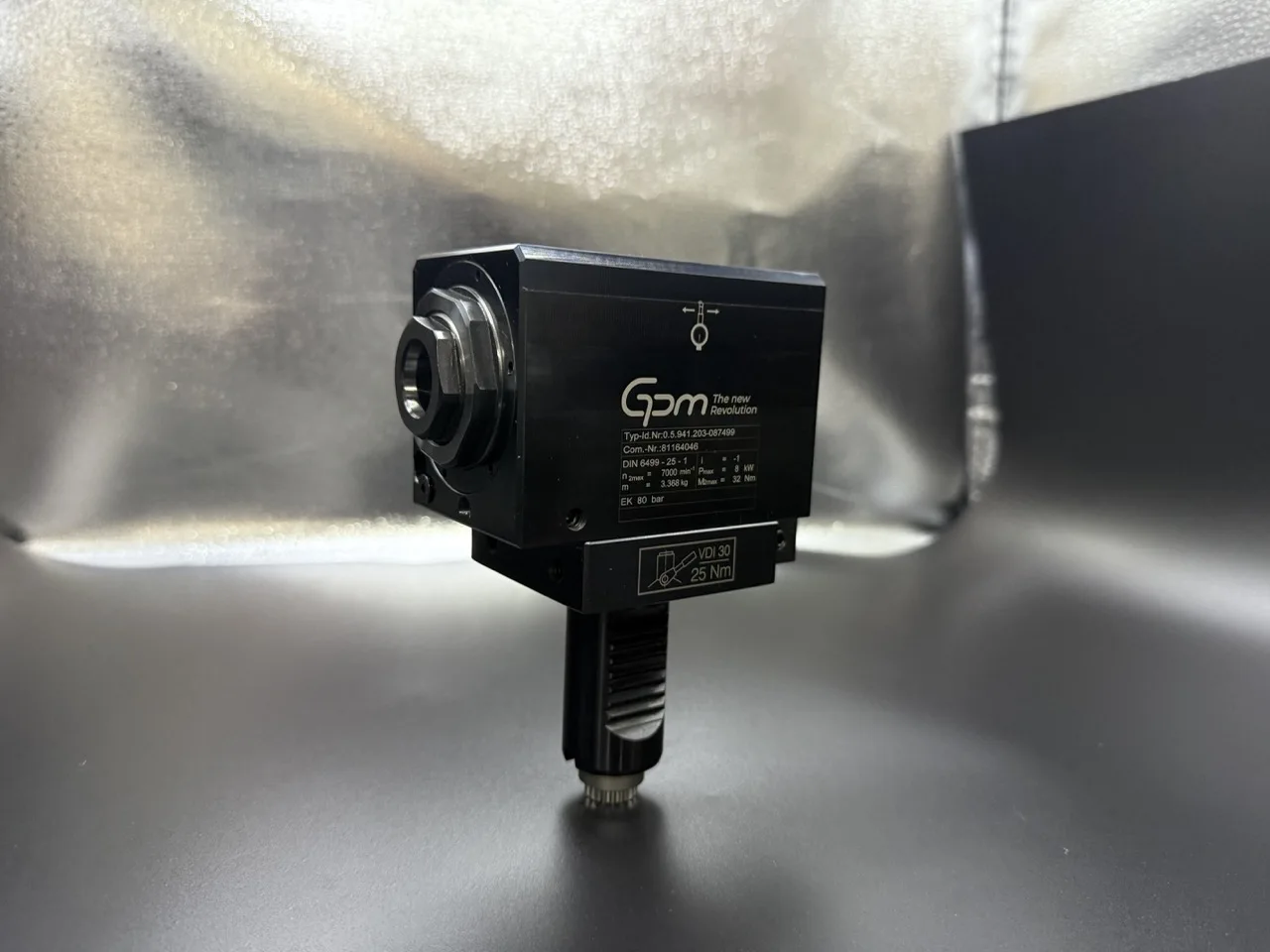 VDI Series Live Tool Holders From GPM Brand VDI 90deg Live Tool Holder for CNC Turing Center CNC Lathe