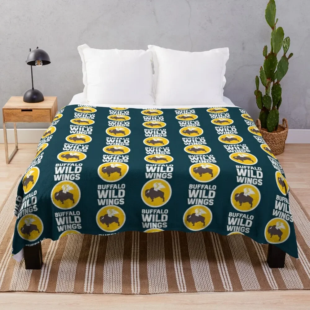 

Buffalo Wild Wings logo Throw Blanket Hairys Flannels Weighted Blankets