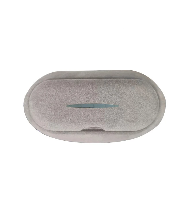 

STLFSuede Leather Glasses Holder for Model 3/Y Car Supplies