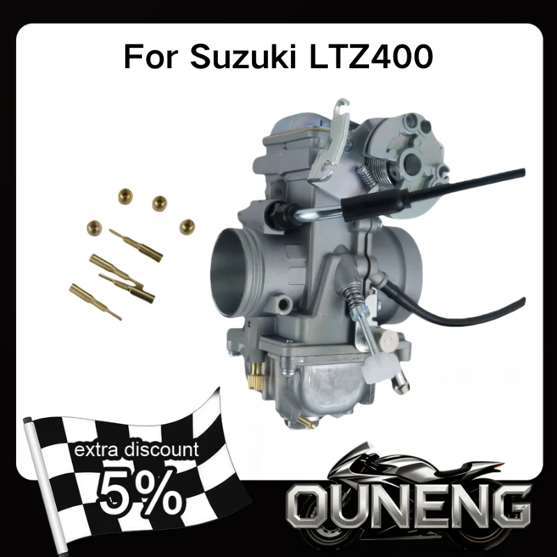 

TM40-6 Flatslide Racing Motorcycle Carburetor Upgrade Kit For Suzuki LTZ400/DR650/DRZ400/DR600 Replace 40mm Mikuni TM40 Carb