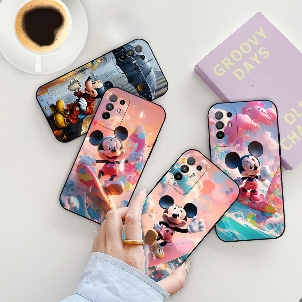 

Disney Mickey Mouse Anime Phone Case For OPPO A98 A94 A93 A92 A78 A76 A74 A73 A60 A58 A57 A55 A54 A53 A38 A31 A17 A16 A15 Case