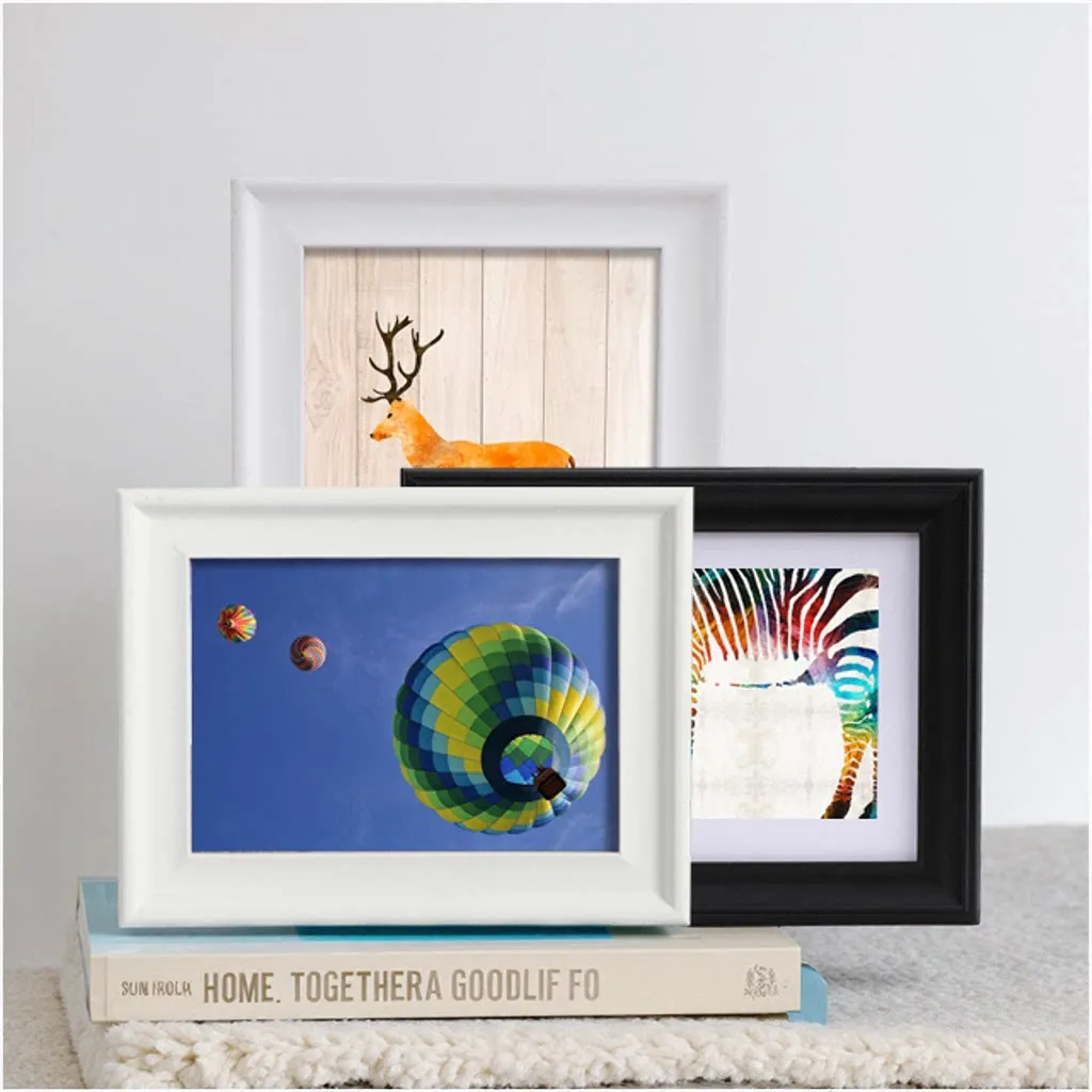 VINTAGE solid wood photo frame wall-mounted picture frame wall decoration 5 inches 7inch 10inch