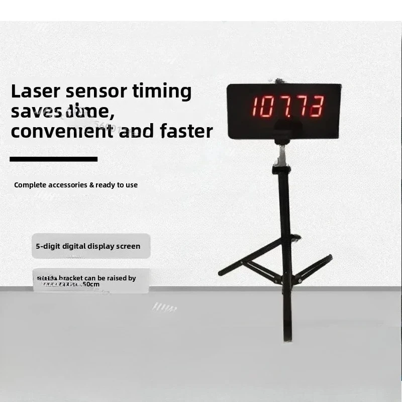 

Оборудование для автоматической индукционной синхронизации времени в спринте на 100 метров, инфракрасный электронный таймер, инфракрасный лазерный таймер для бега с обратным ходом