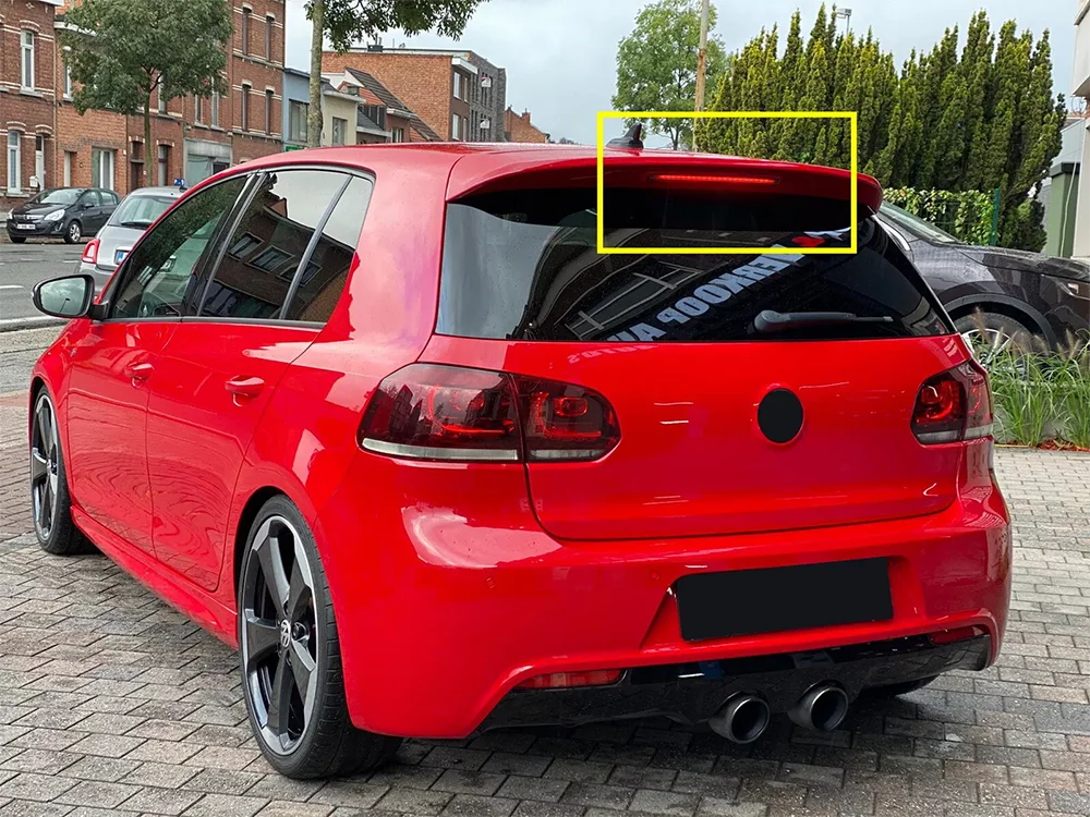 1pc Car Rear LED High Level Third Brake Light For VW Polo Golf Sharan Tiguan Touran Up OEM5G0945087B Car Accessories