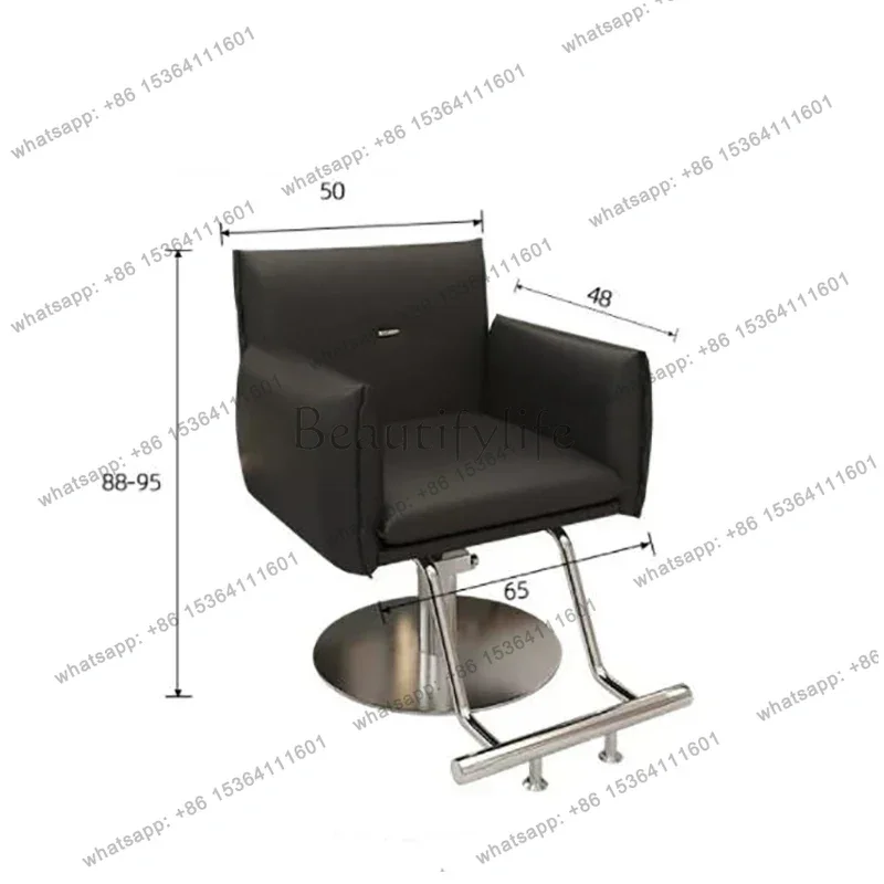 LJY Durable Construction Chair Modern Contemporary Style High Grade Material-Free Hair Salon Design Barberstuhl