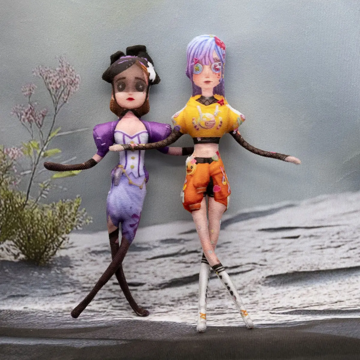 العطور فيرا ناير لعبة الهوية الخامس أفخم 11 بوصة دمى تأثيري الجسم سلك الهيكل العظمي عمل محشوة الدمى اكسسوارات حلية