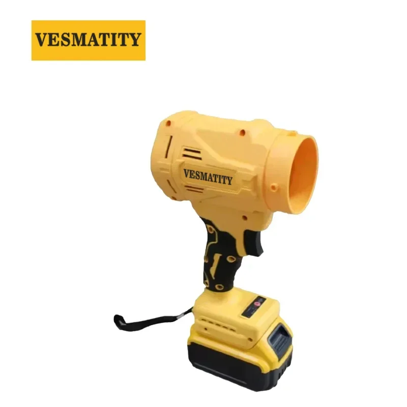High Speed Brushless Electric Air Blower 6-Gears Jet Turbo Fan 130000RPM Violent Fan Air Duster For Dewalt 18V 20V Battery Pin