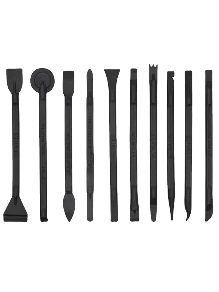 Outil universel de grattoir en plastique réutilisable anti-rayures, dissolvant de peinture polyvalent, réparation de téléphone, cuisine, espace serré, 10 pièces