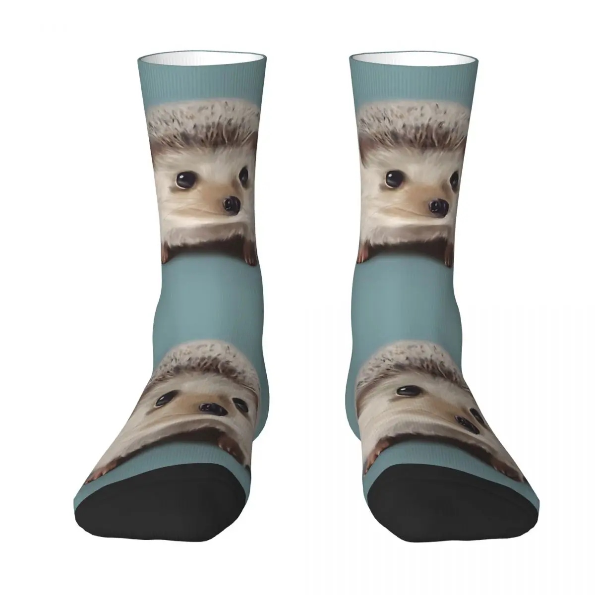 Hedgehog Furry Animal Kawaii Socks Sports Cartoon Pattern Socks