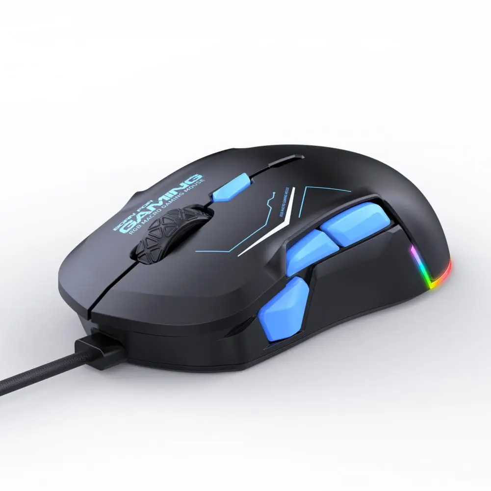 Compact  Useful Plug Play PC Computer Wired Gaming Mouse Universal USB Mouse Ergonomic Design   Office Supplies