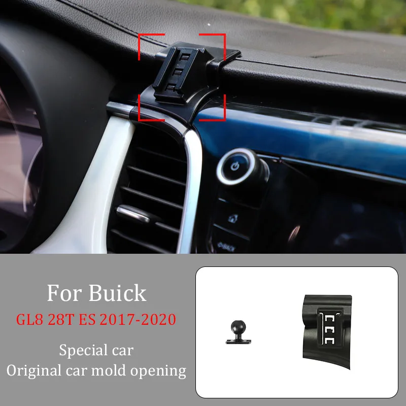 

Для Buick GL8 28T ES 17-20 автомобильный инфракрасный индукционный кронштейн для беспроводной зарядки мобильного телефона DIY индивидуальный узор навигационный кронштейн