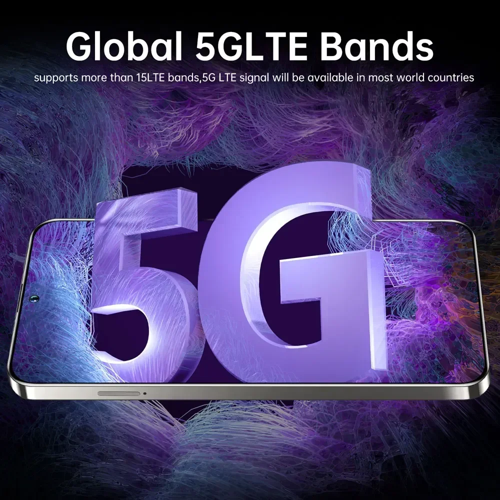 S24 울트라 스마트폰 5G 7.3HD 오리지널 휴대폰, 스냅드래곤 8 세대 3, 안드로이드 14 휴대폰, 글로벌 버전 휴대폰, 7800mAh