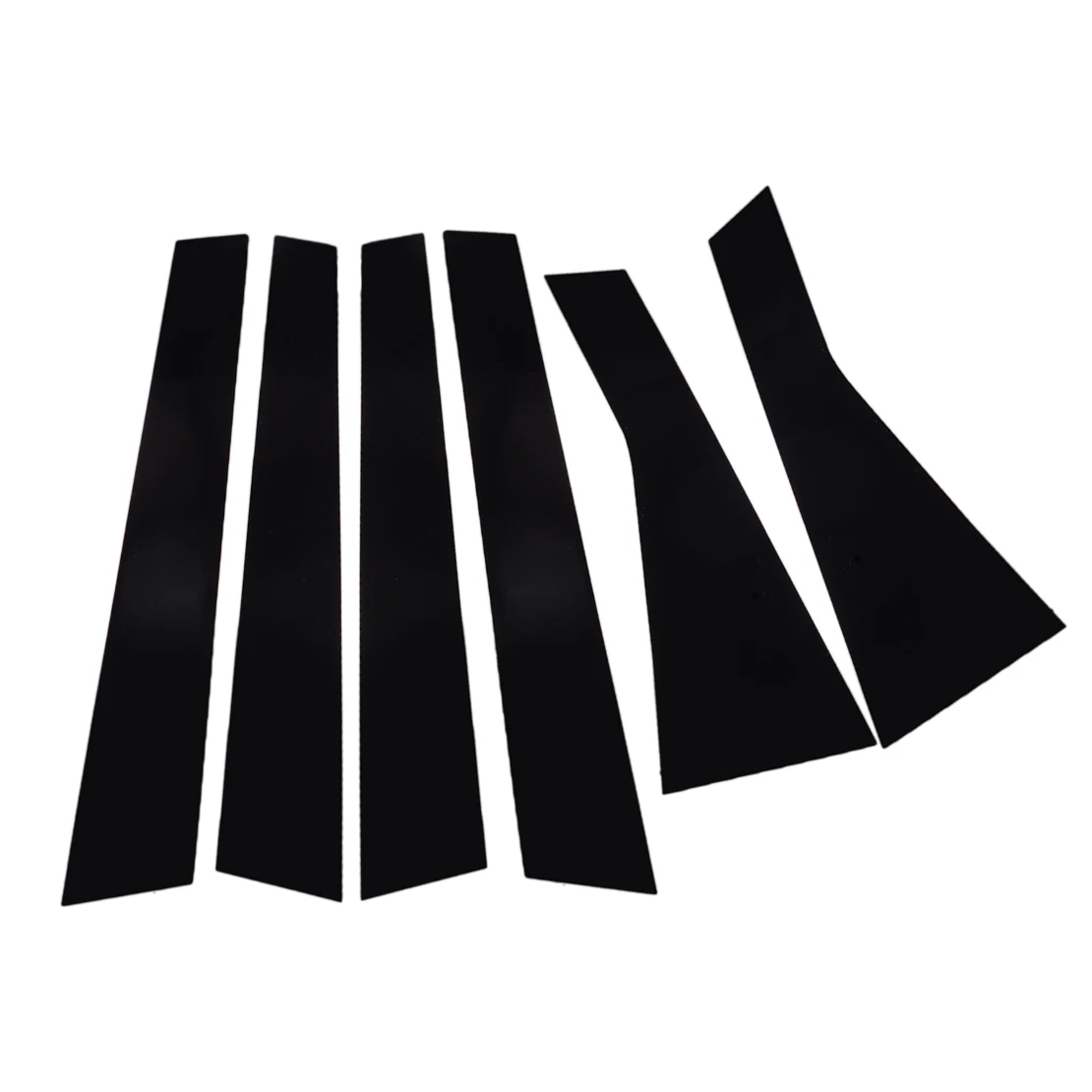 

6Pcs/Set Door Window Pillar Post Trim Cover Panel Fit for Jeep Cherokee 2011 2012 2013 2014 2015 2016 2017 2018-2021 Black PC