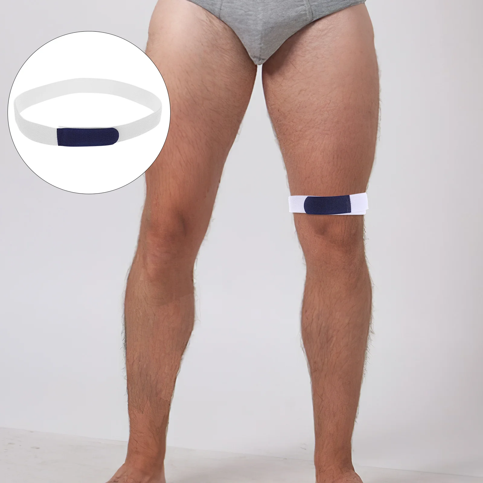 4 قطعة حزام الساق القسطرة عدم الانزلاق حزام تثبيت تصريف البول سهل الاستخدام العملي دائم حامل القسطرة تحديد حزام