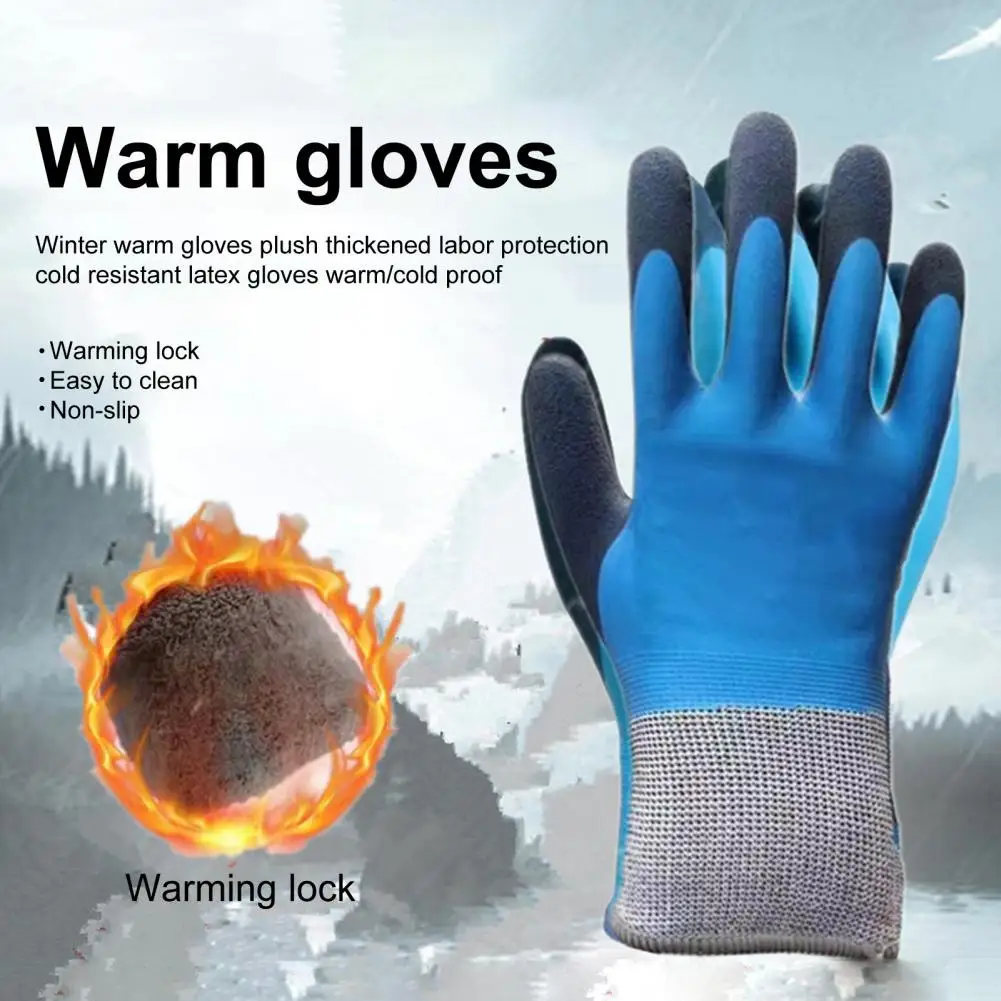 Eis Angeln Handschuhe 1 Paar Einfache Super Grip Tragen Beständig Winter Kalt Isoliert Männlichen Frauen Sport Gartenarbeit Handschuhe für Sport