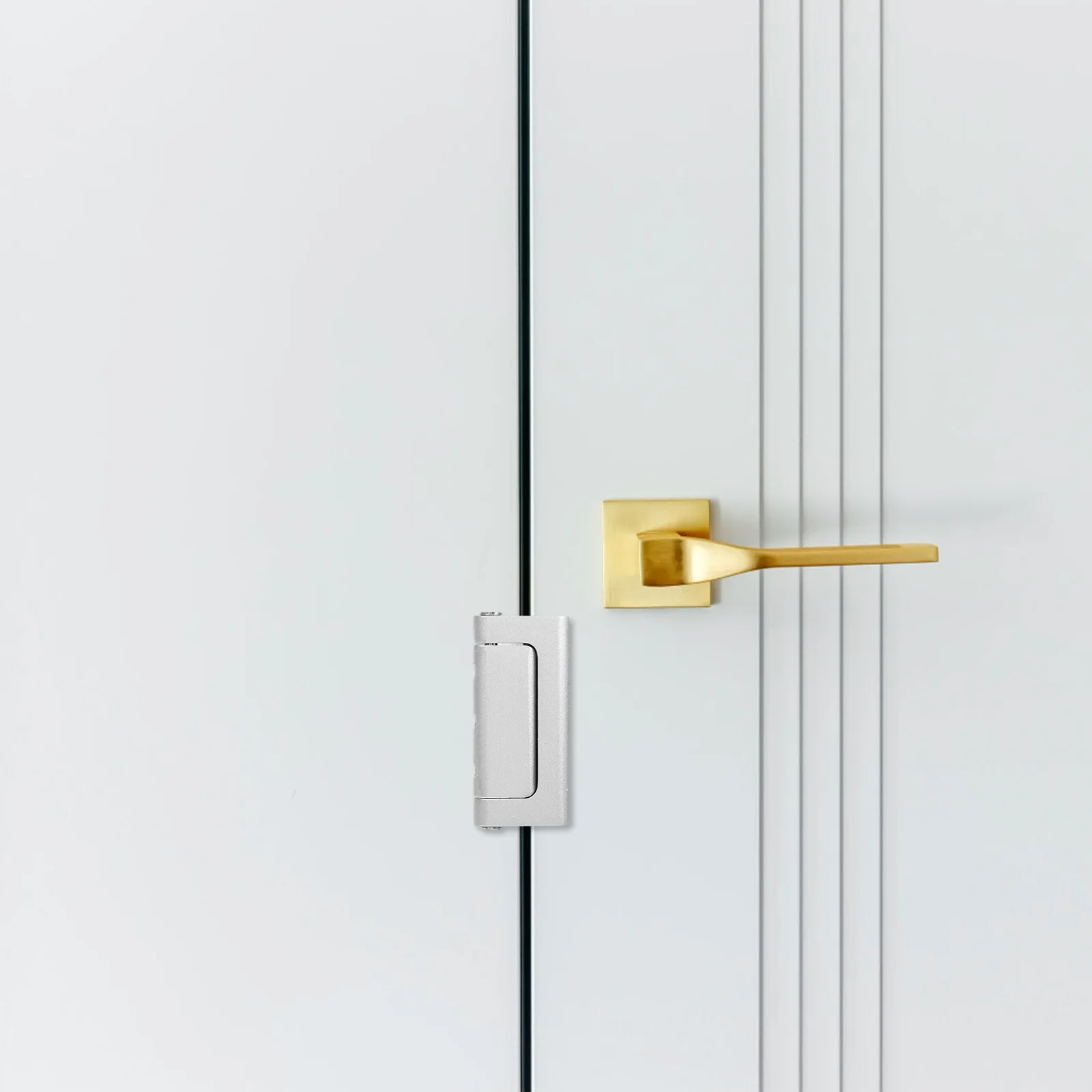 Veiligheidsdeurslot Aluminiumlegering Versterking Voor Slaapkamer Voordeur Binnen Veiligheidsgrendel Kettingslot Thuisgebruik