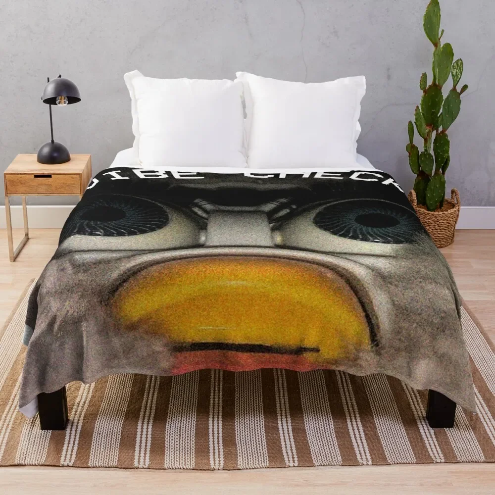 Furby Vibe Check 1 Throw Blanket Luxury Throw wednesday blankets ands Luxury Thicken Blankets