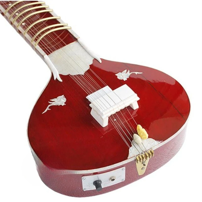 Musical Instruments, Electric Sitar, Fiber Hard Case