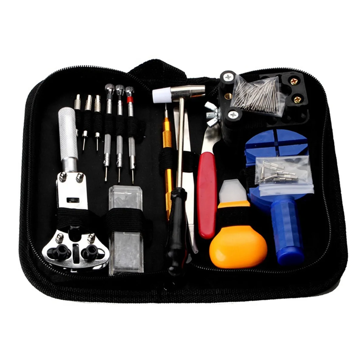 New Watch Repair Tool Watch Repair Kit 147-Piece Tool Set Watch Strap Opener Watch Repair Combination