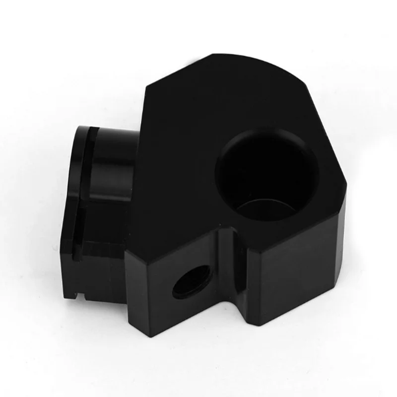 Kundenspezifisches Kunststoffteil Nylon PA66 Kunststoff CNC-Teil Rundes Kunststoffgehäuse