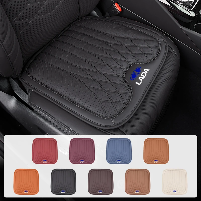 Car Seat Cushion Booster Mat Non-Slip Pad Seat Cover Accessories For Lada Vesta Niva Samara Kalina Largus Priora Xray Granta
