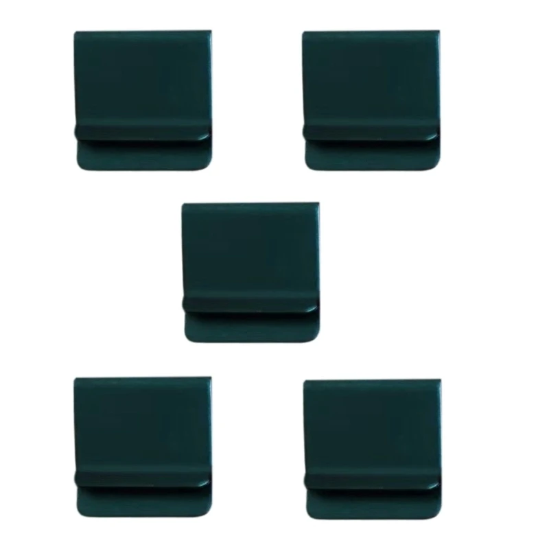 Q39C Pack of 5 Piece Rustproof Magnesium Alloyed Hat Clamp Cap Clip For Golf Fishing And Camping Activity