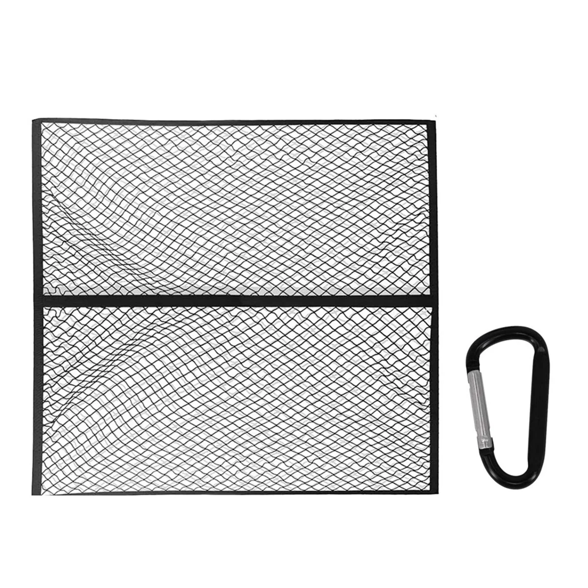 Highly Elastic Cargo Net for Pickup Truck Bed, Truck Bed Cargo Net Mesh, 4x4ft Stretches to 8x8ft Truck Bed Net