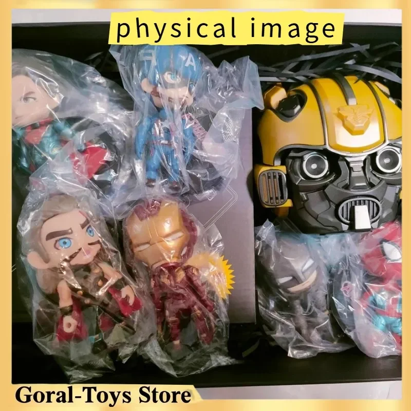 ชุดกล่องของขวัญสุดฮิต ตัวละครมาร์เวล ลำโพงบลูทูธ รวมไอรอนแมน สไปเดอร์แมน แบทแมน ซูเปอร์แมน ของสะสมพรีเมียม