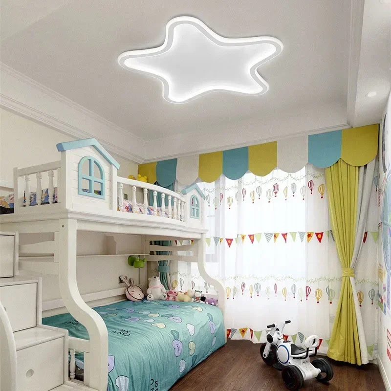 Moderne LED-plafondlamp voor slaapkamer, woonkamer, eetkamer, kinderkamer, plafondkroonluchter, binnenglans, huisdecoratie, lichtpunt