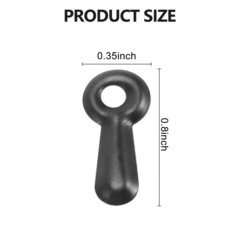 

300 Picture Turn Button Fasteners Photo Frame Hardware and 300 Screws for Craft, Hanging, Drawing, Black