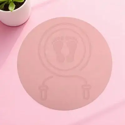 

Jump Rope Mat Non-Slip Shock Absorbing Tpe Cushion for Kids Indoor Workout Sound Floor Pad Jump Rope Mat