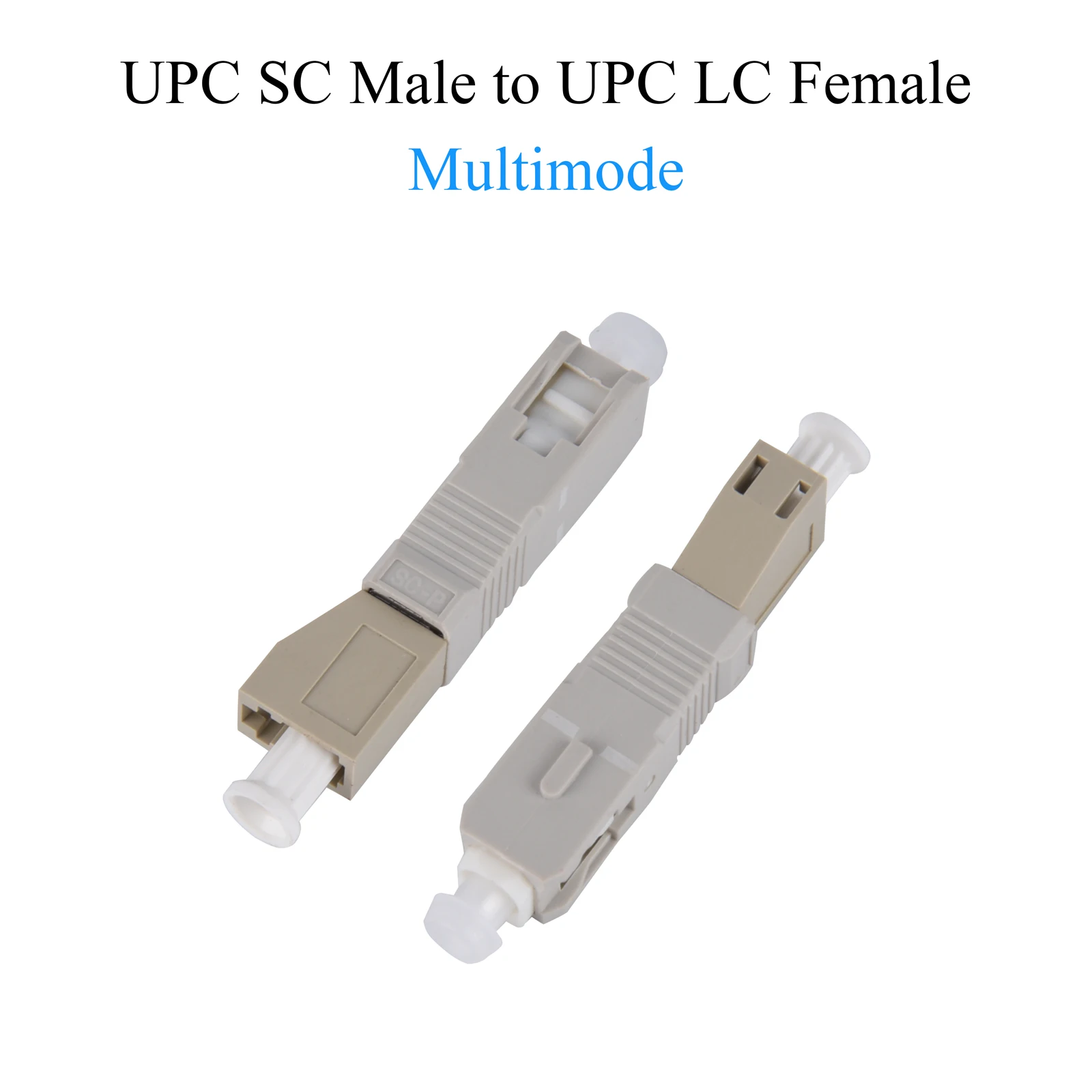 5 uds SC APC/UPC macho a LC/ST UPC adaptador de fibra óptica hembra convertidor OM3 multimodo