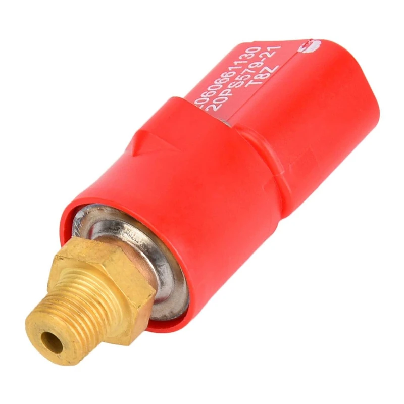 1 PCS Pressure Switch Sensor Oil Pressure Switch 2060661130 Red Plastic Excavator Supplies