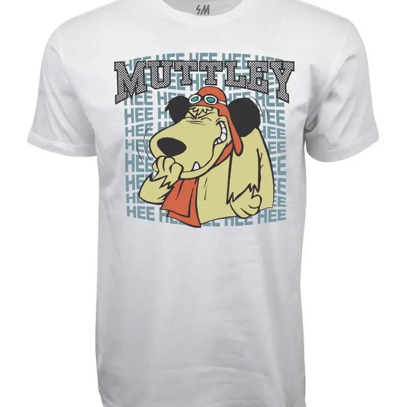 

БЕЛАЯ ФУТБОЛКА WACKY RACES 1994 года «MUTTLEY»