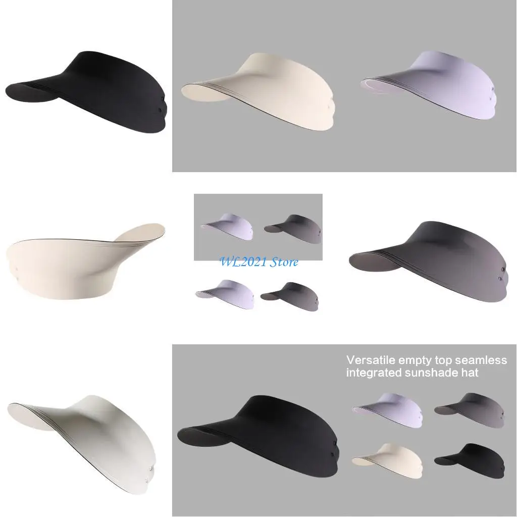 

G5GC UV Protecting Hat Anti-Sweat Ponytail Hats Gapless Comfortable Hat Beach Parcelable Hat Fashion Stylish