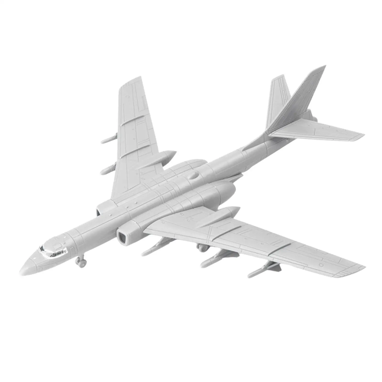 Chinese H6K Aircraft Model Leisure 1/144 Simulation Ornament 4D DIY Fighter