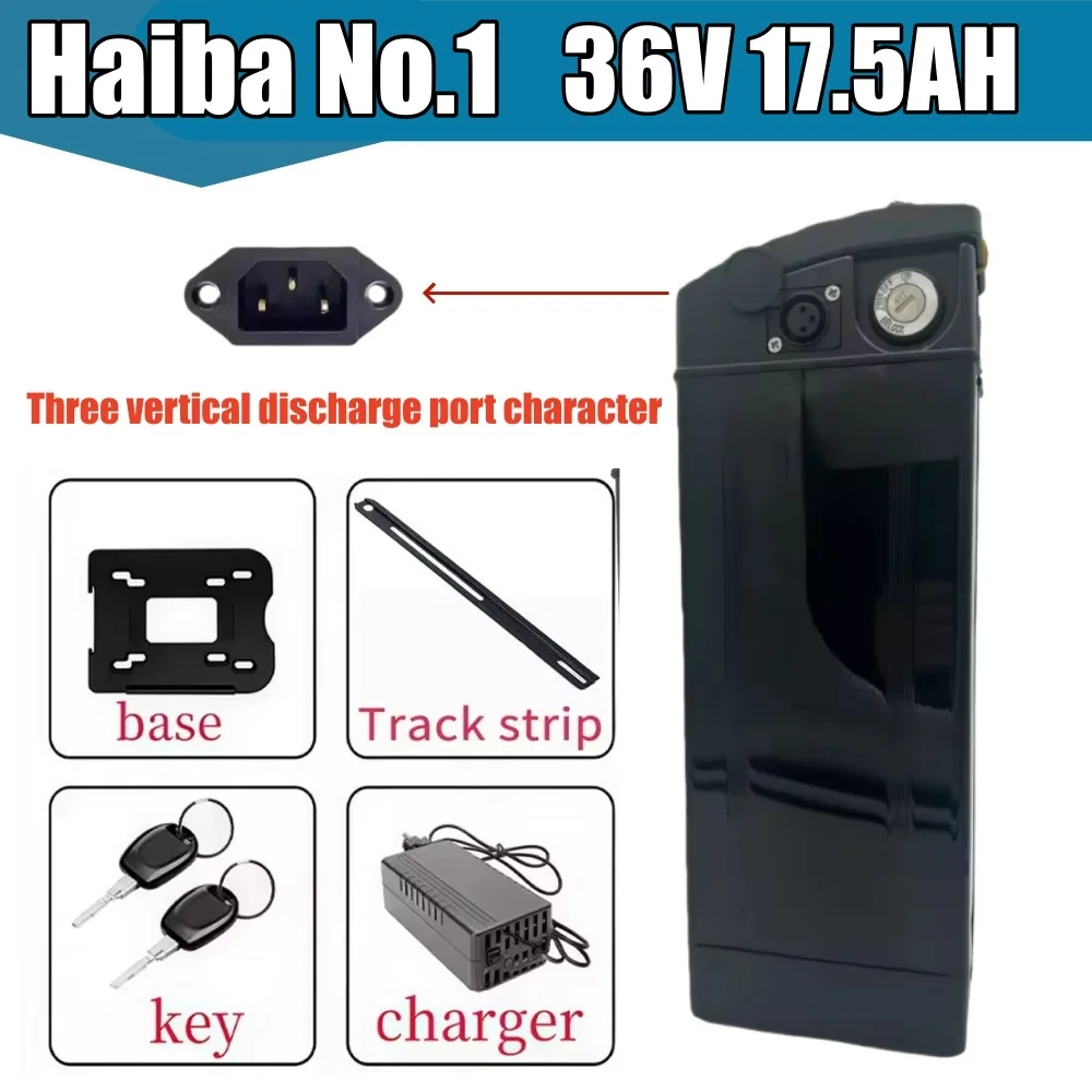 48V Haiba Lithium-ion Batterij Vouwmodel Universele Lithium-ion Batterij 36V52V Meerdere capaciteiten 20AH 30AH 40AH batterij