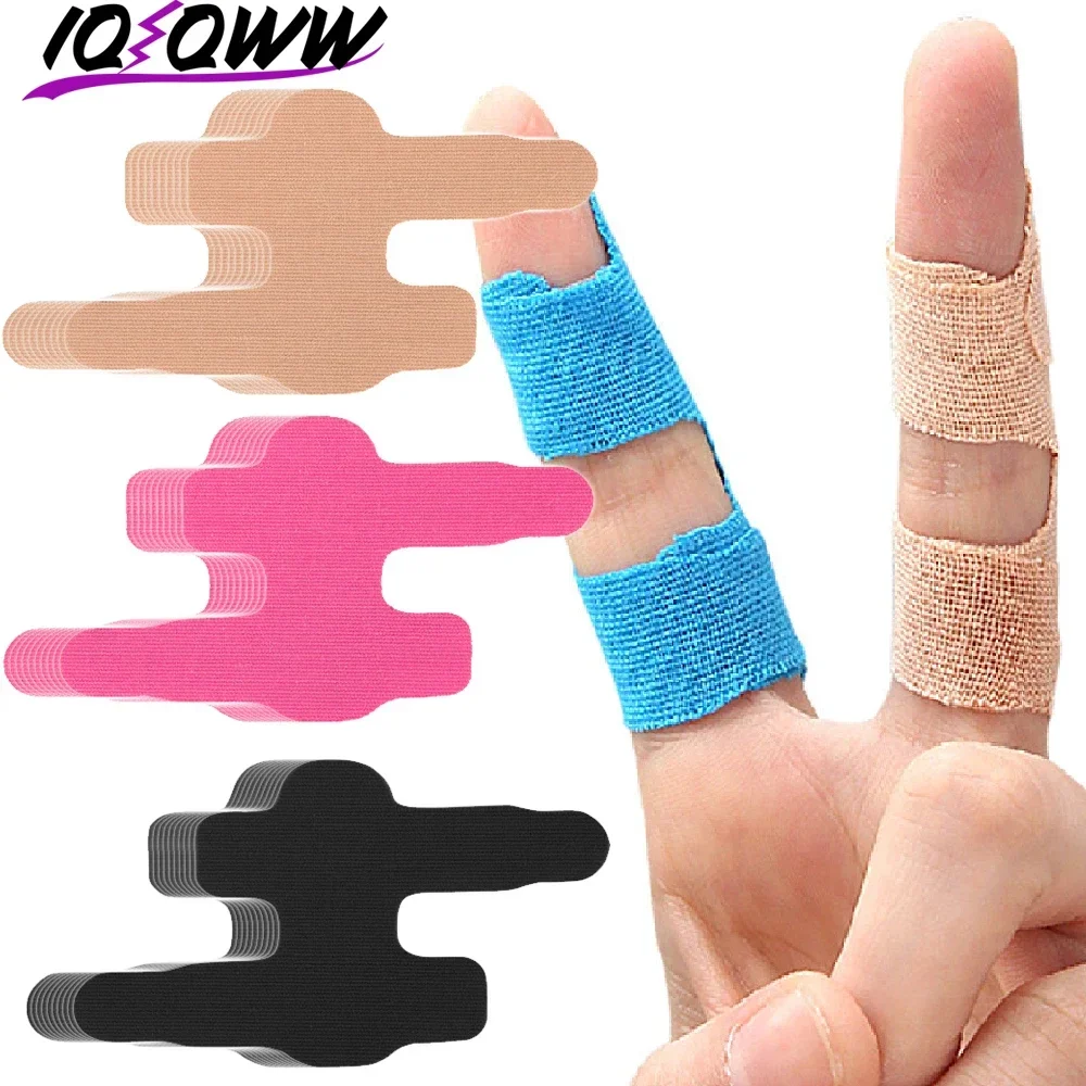 10/20PCS Cinta de kinesiología elástica para pulgar, parche protector atlético, correas para pulgar para entrenamiento deportivo y ejercicio diario