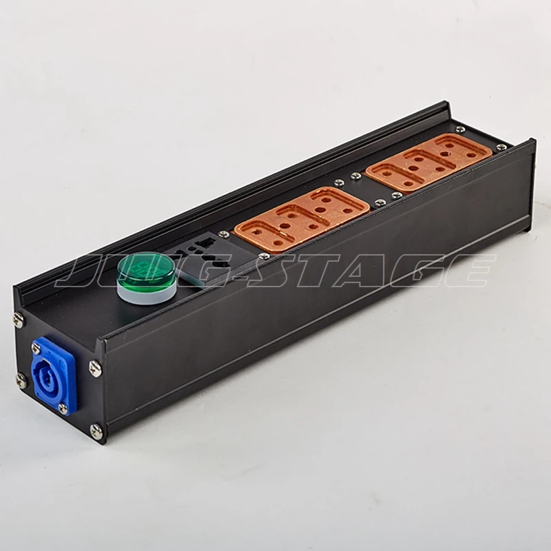 6-Line Power Junction Box For Performance Event Stage Light Truss Power Supply Box