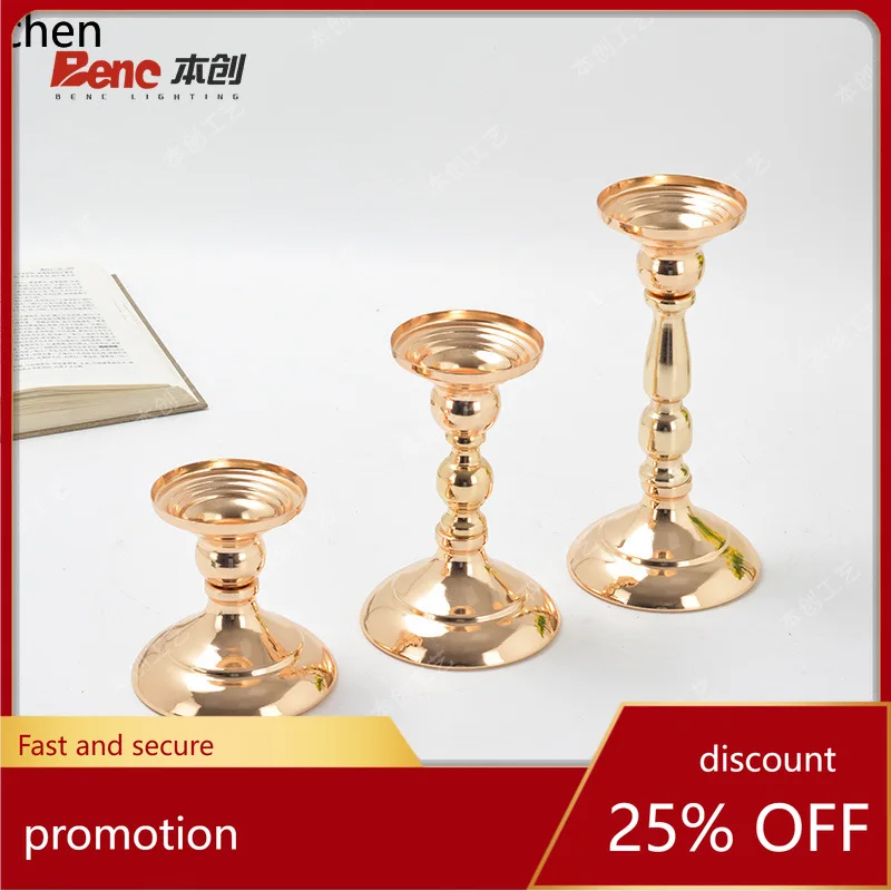 

YFY aromatherapy candle holder metal candle cup home iron candle holder candlelight dinner decoration ornaments