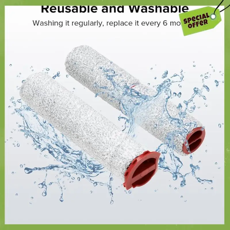 ABGP-الفرشاة الرئيسية للمكنسة الكهربائية Roborock Dyad Pro / Dyad Pro Combo / WD2H1A / A10 فائقة الرطبة والجافة