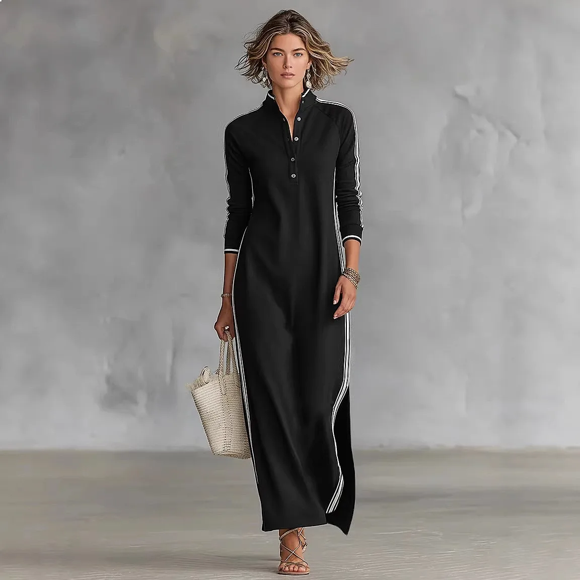 Womens White Hooded Sweatshirt Dress Button Down Collar Long Sleeve Casual Spring Summer Overall Jumpsuit Playsuit