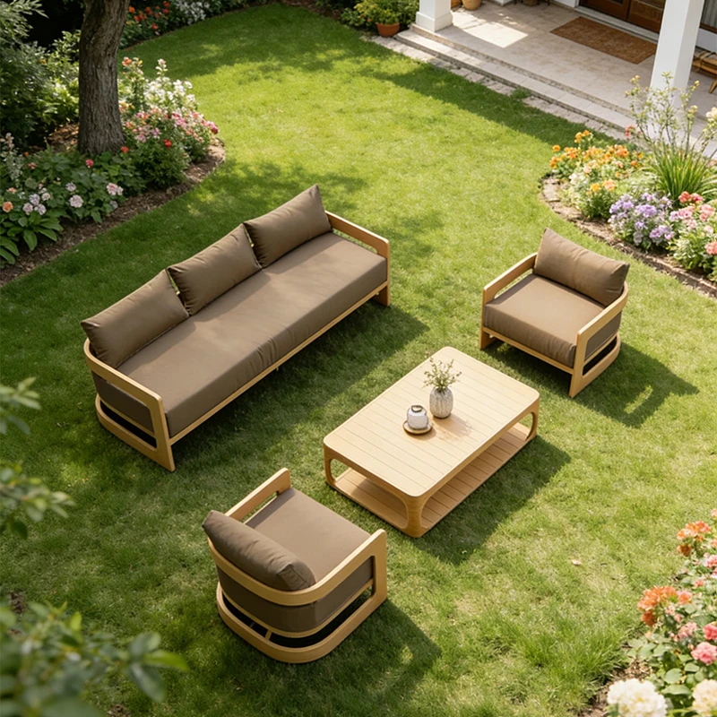 Modern Aluminum Outdoor Sofa S - đánh giá và giá Outdoor Furniture Durable