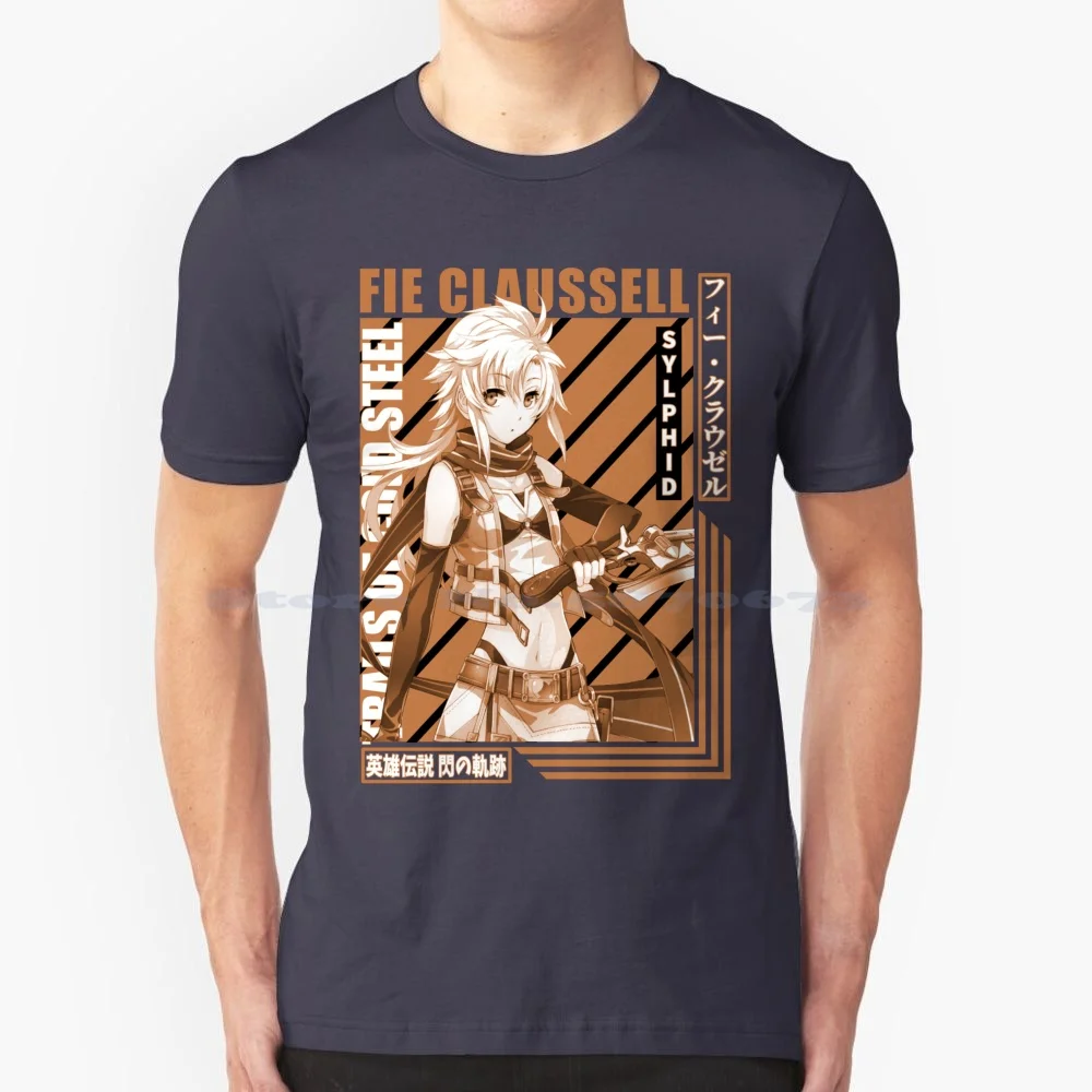 Fie Character Trails T Shirt 100% Cotton Tee Claussell Fie Fie Claussell Trails In The Sky Fie Claussell Trails Of Cold Steel 2