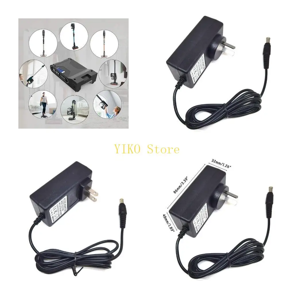 K32C EU US UK Plug Power Adapter for Shark Wireless Vacuum Cleaner Part
